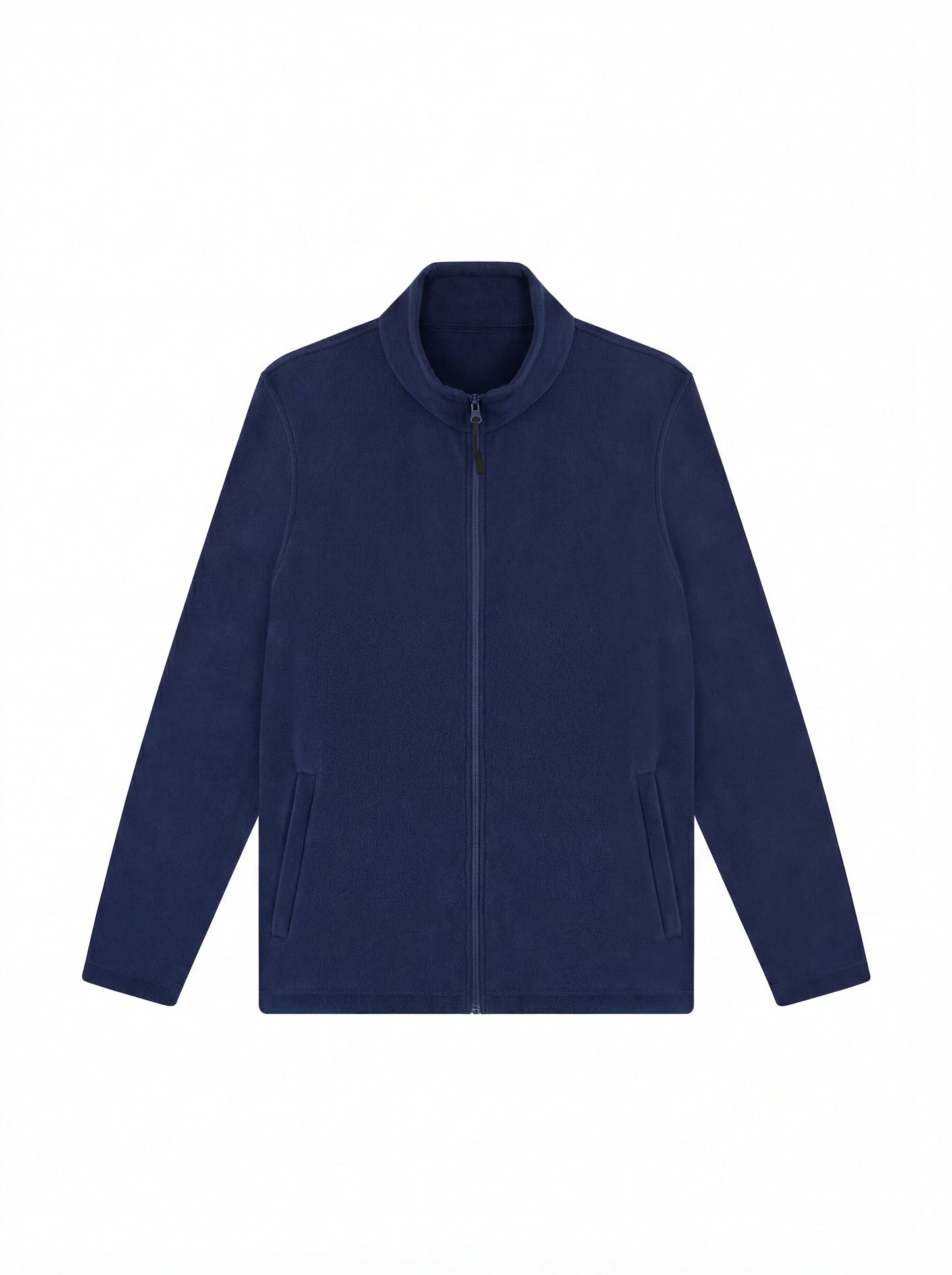 Lightweight Full Zip Microfleece Jacket - Navy