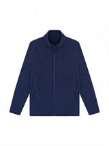 Lightweight Full Zip Microfleece Jacket - Navy