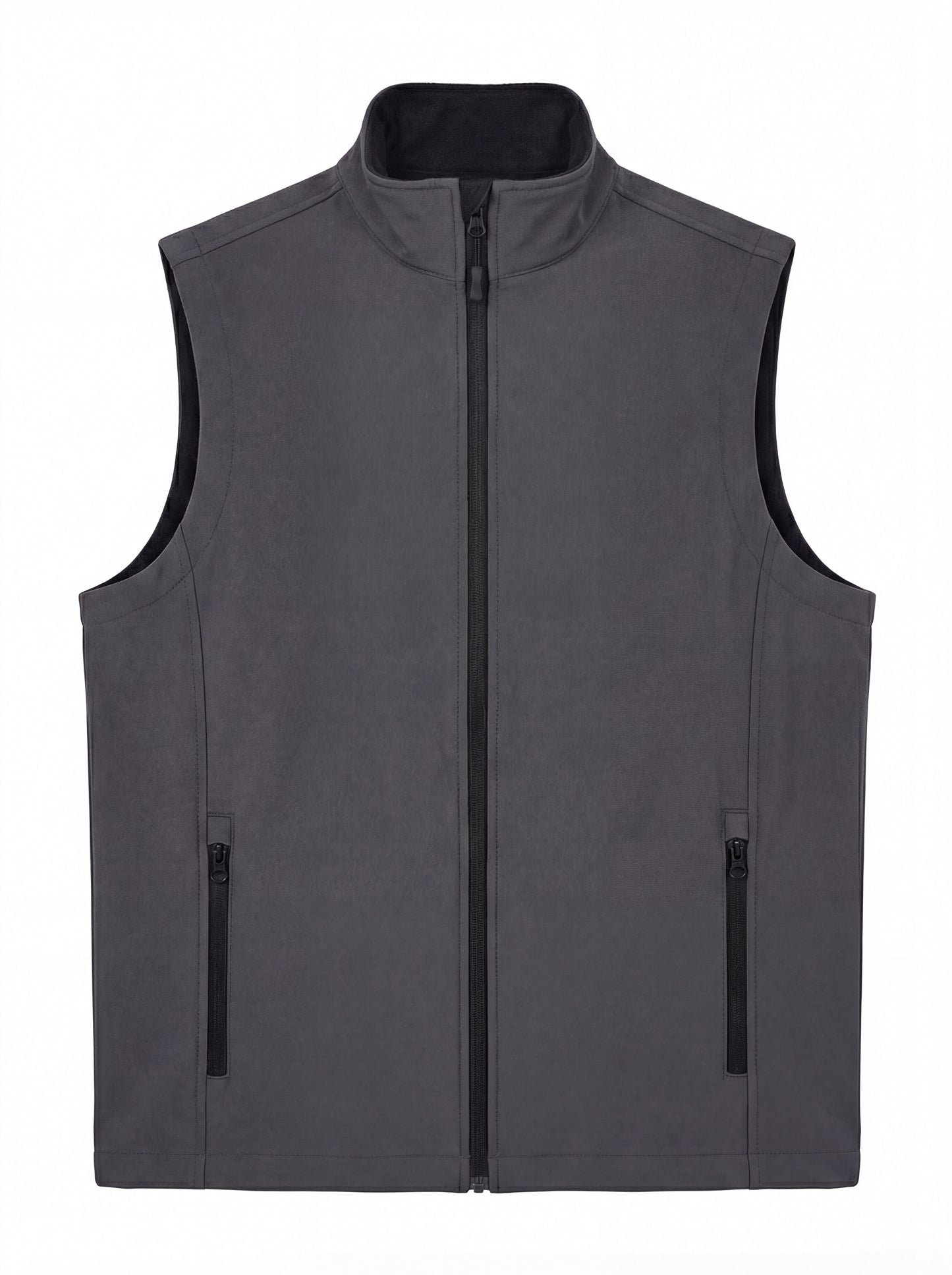 Printable Softshell Gilet - Charcoal/Black