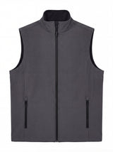 Printable Softshell Gilet - Charcoal/Black