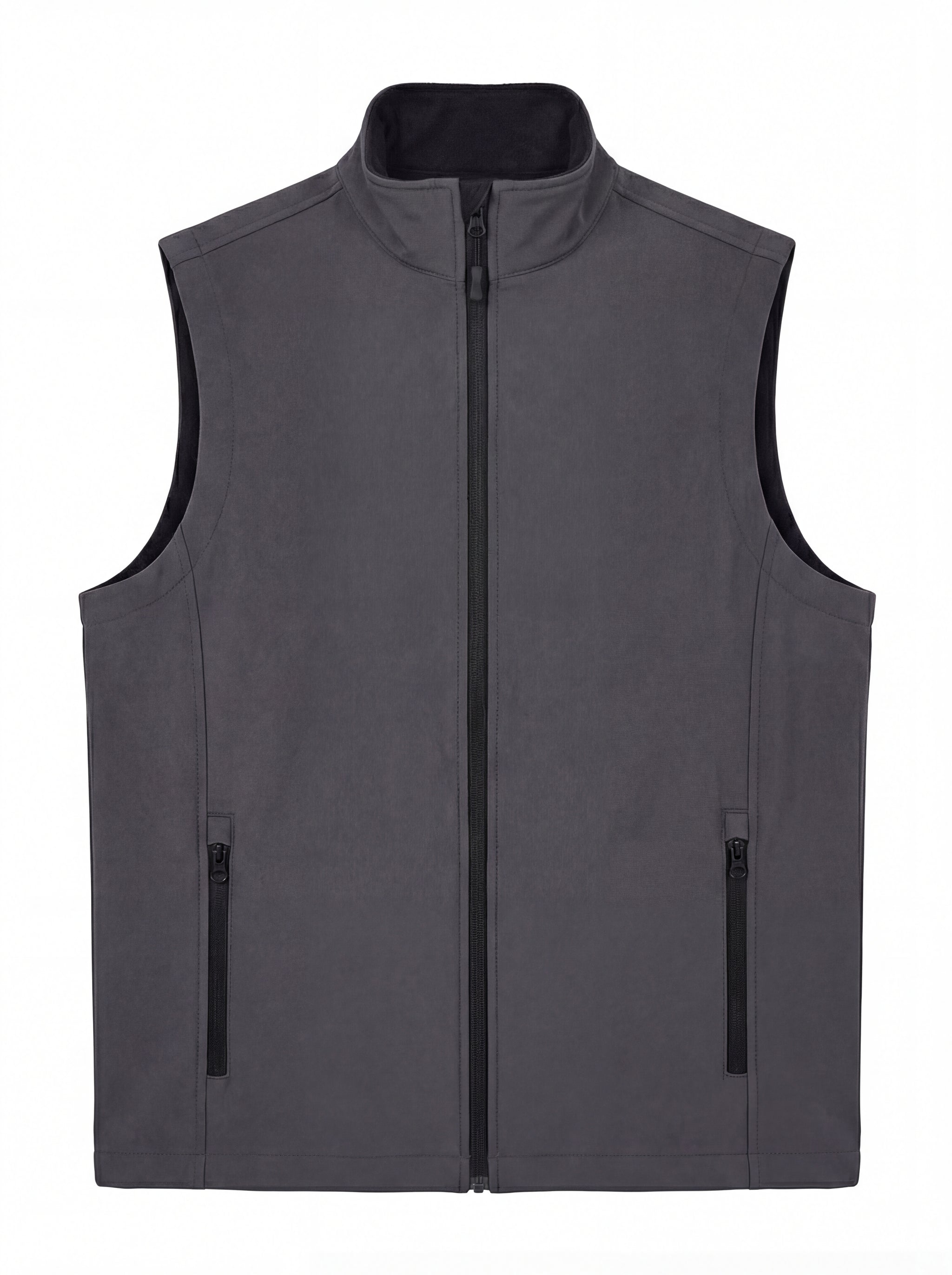 Printable Softshell Gilet - Charcoal/Black
