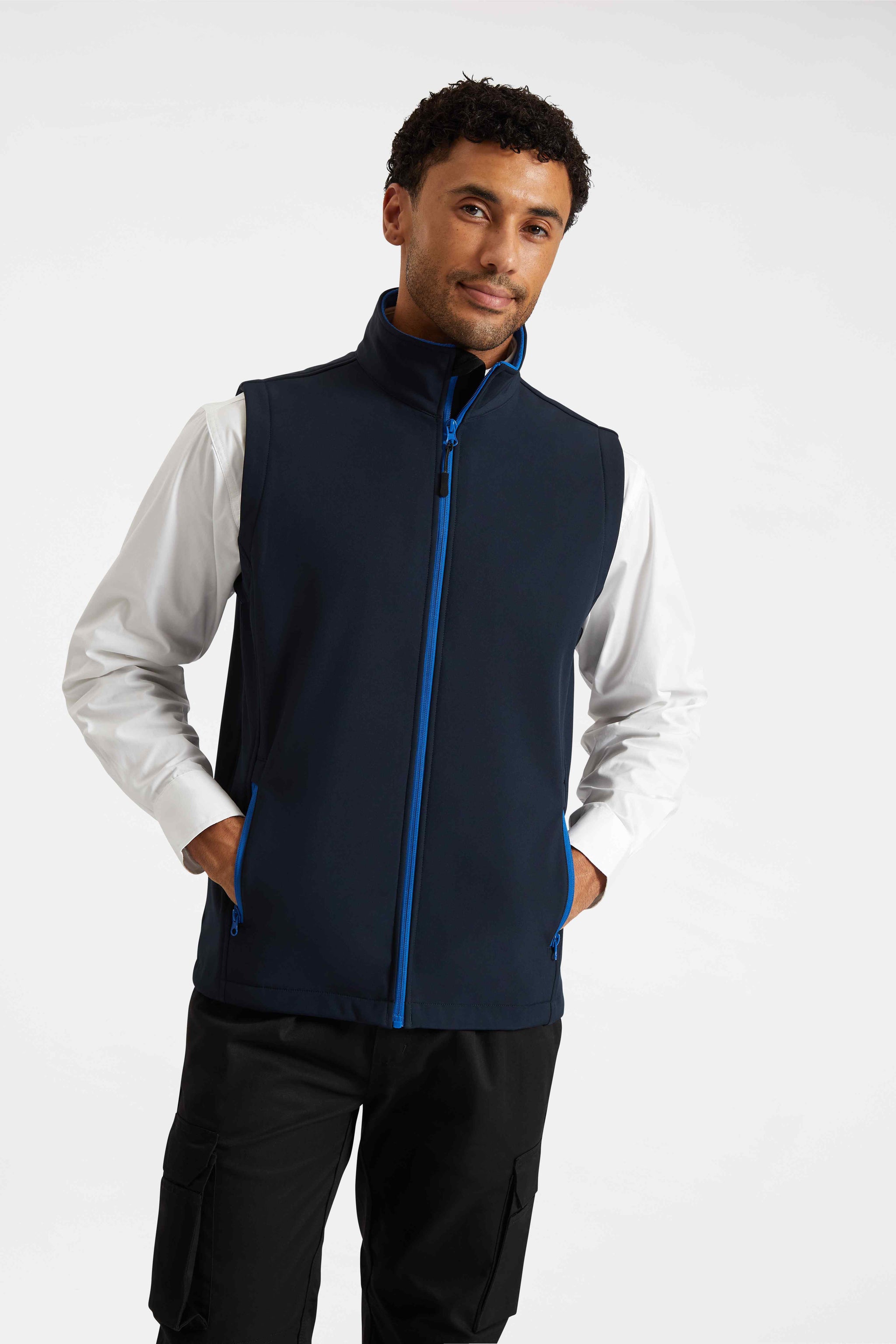 Printable Softshell Gilet - Black/Black