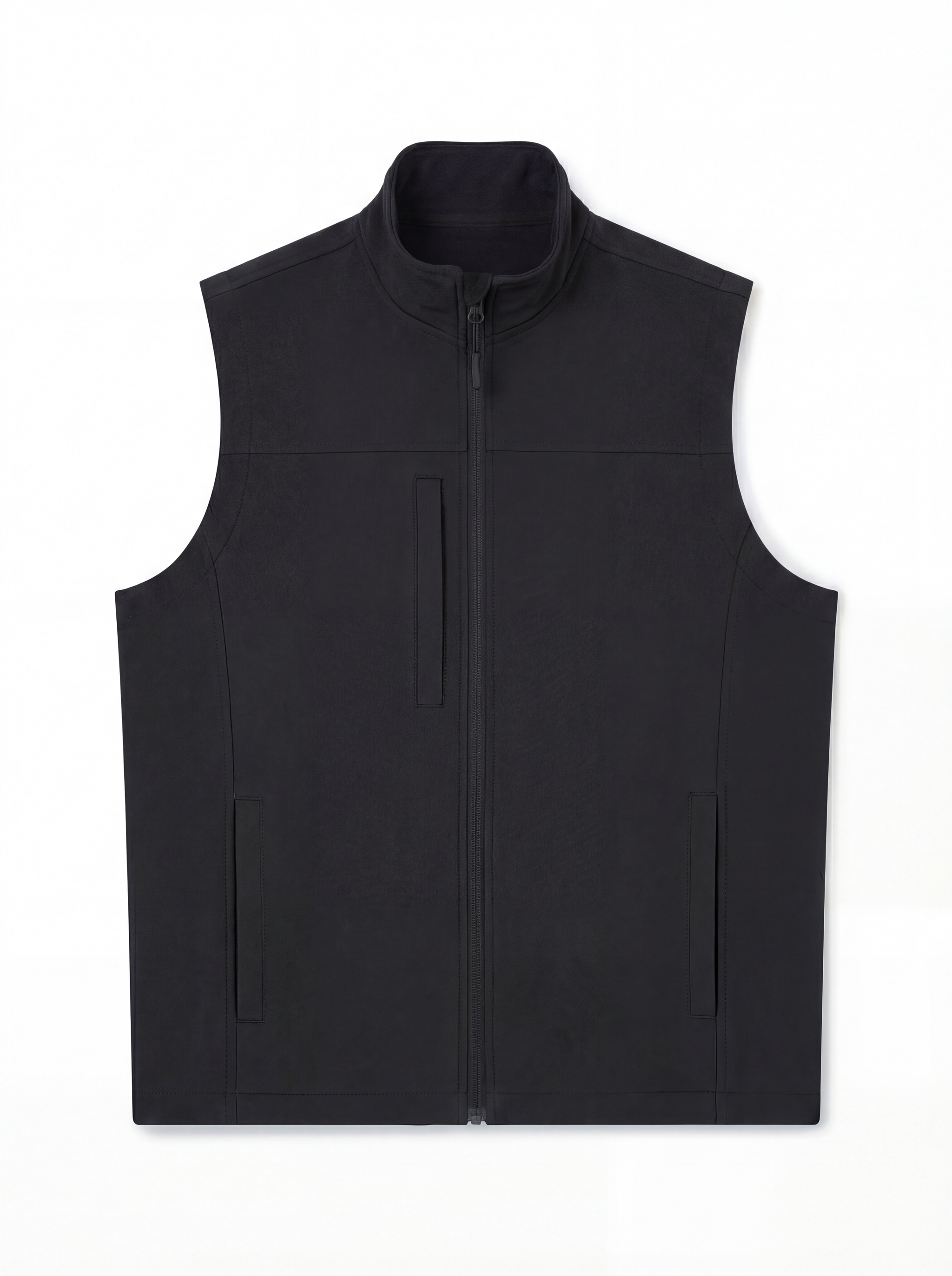 Premium Printable Softshell Gilet - Black