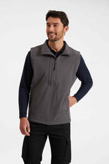 Premium Printable Softshell Gilet - Black