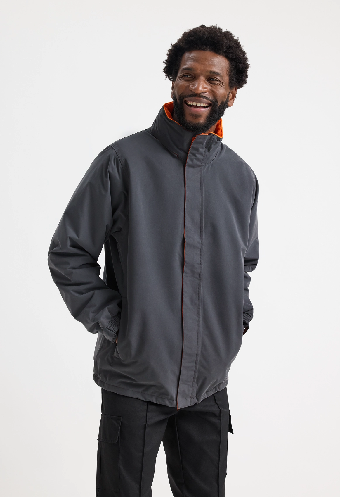 Deluxe Outdoor Jacket - Black/Submarine Yellow