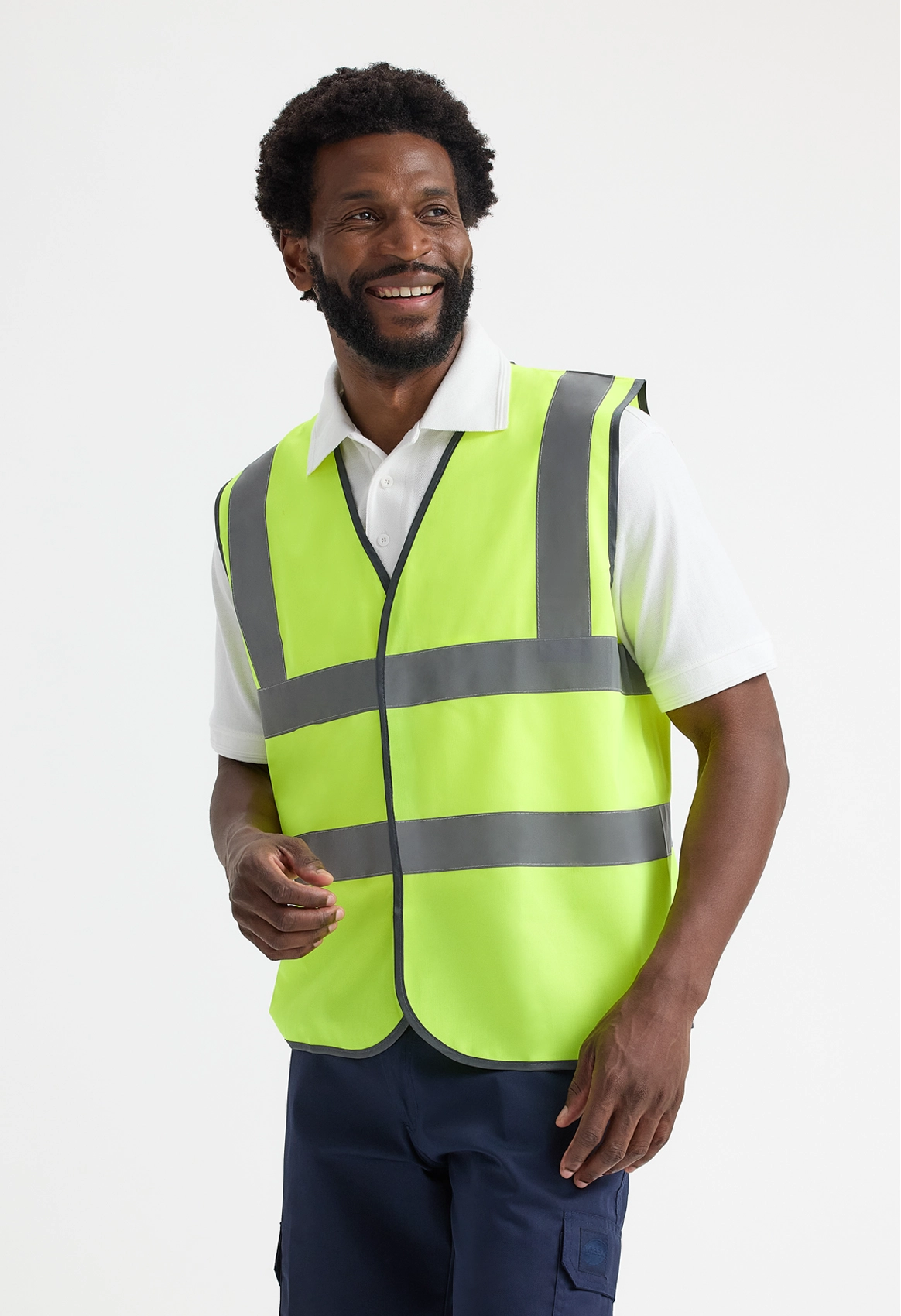 Hi Vis Safety Waistcoat - Orange