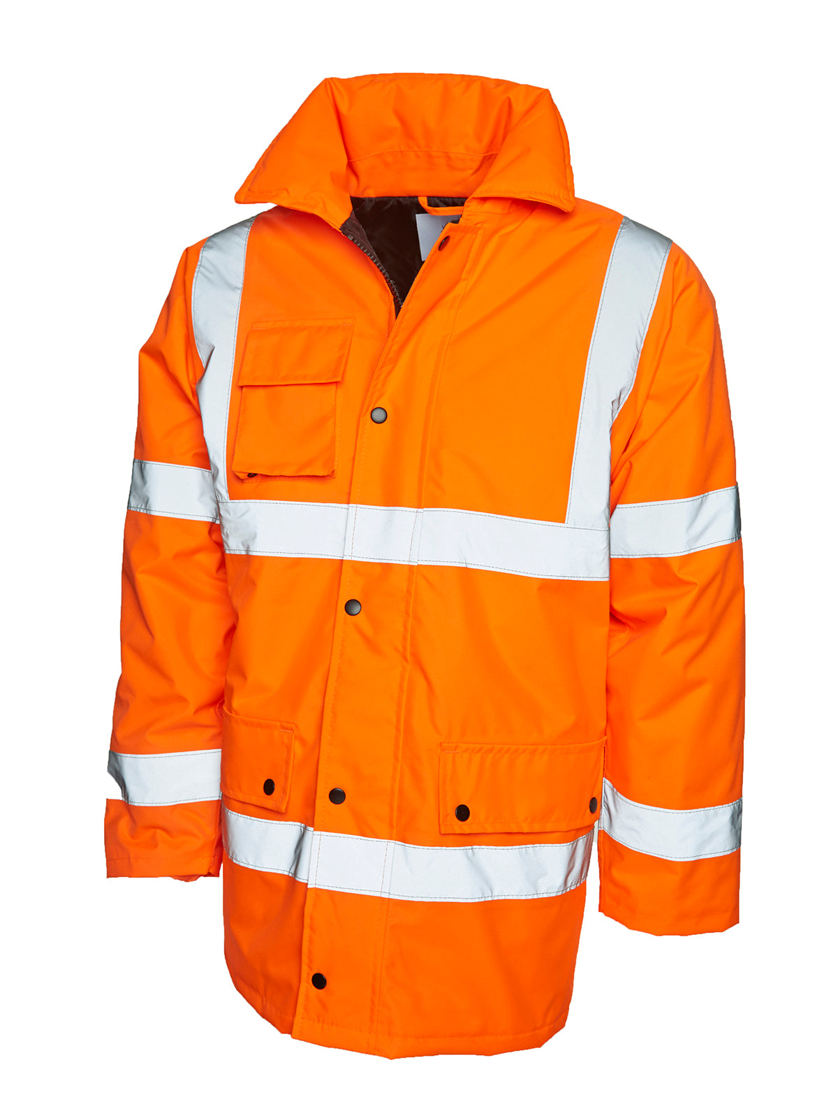 Hi Vis Road Safety Jacket - Orange