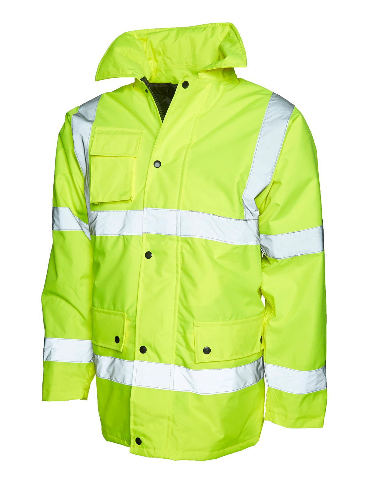 Hi Vis Road Safety Jacket - Yellow