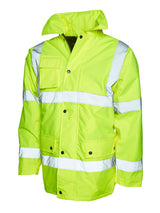 Hi Vis Road Safety Jacket - Yellow