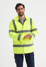Hi Vis Road Safety Jacket - Orange