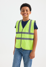 Childrens Hi Vis Waist Coat - Orange