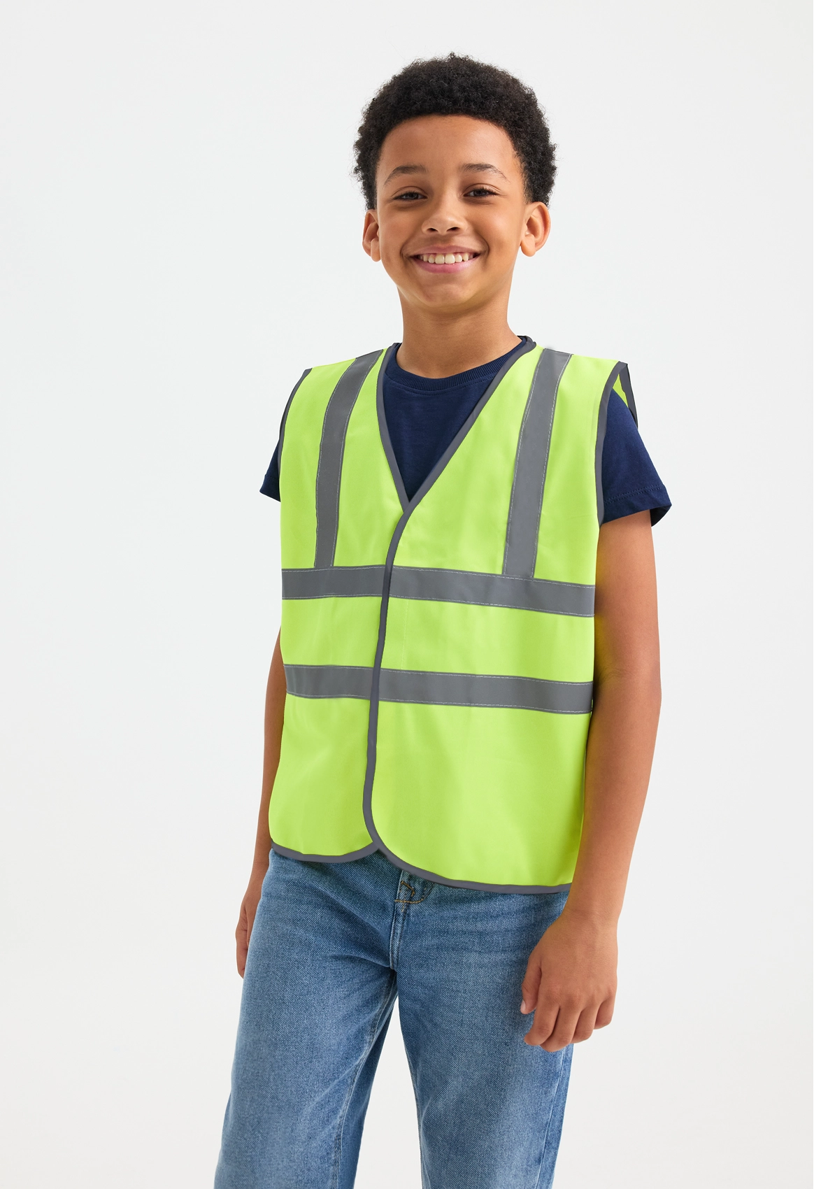 Childrens Hi Vis Waist Coat - Orange