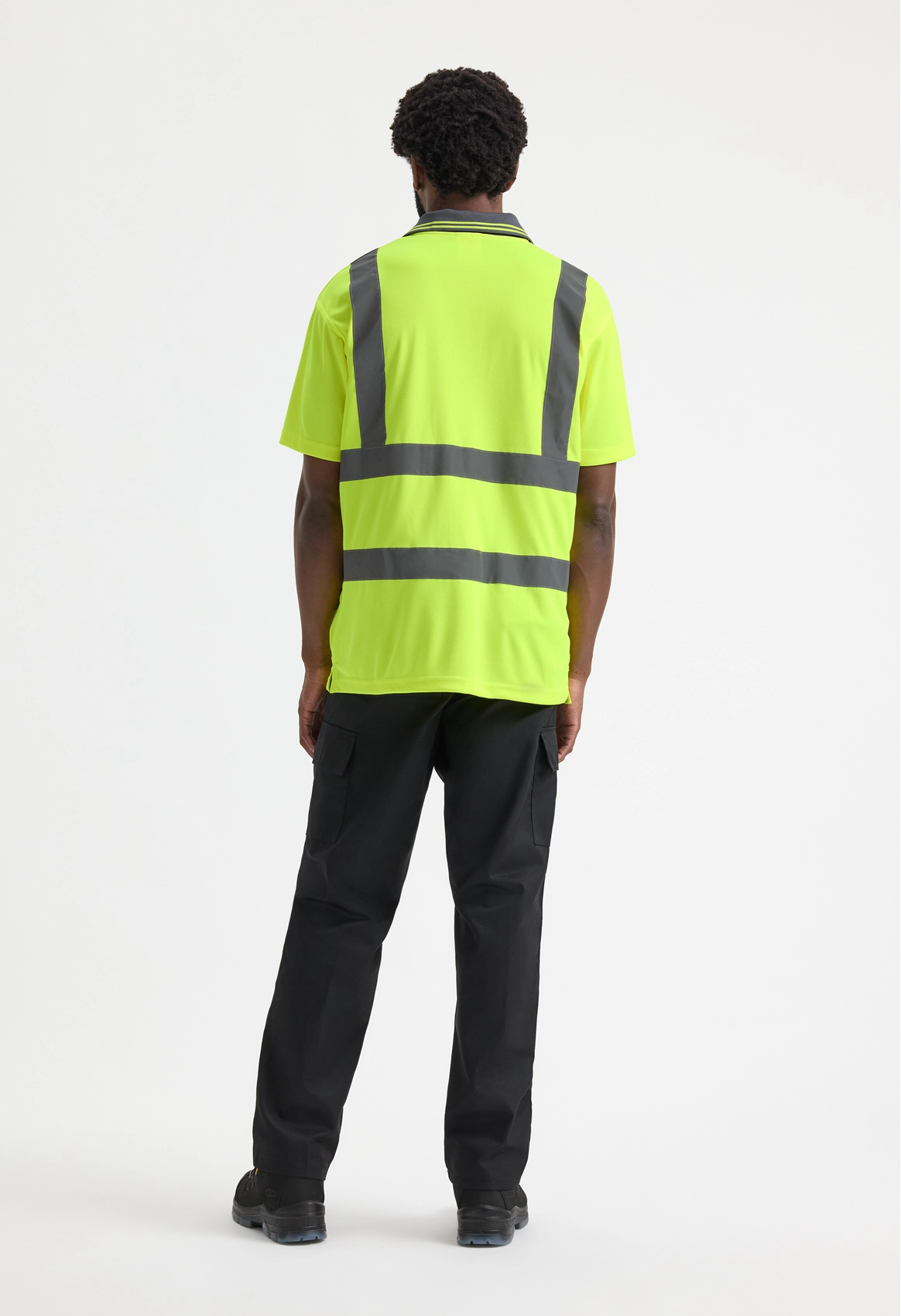 Hi Vis Short Sleeve Polo Shirt - Orange
