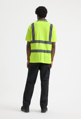 Hi Vis Short Sleeve Polo Shirt - Orange