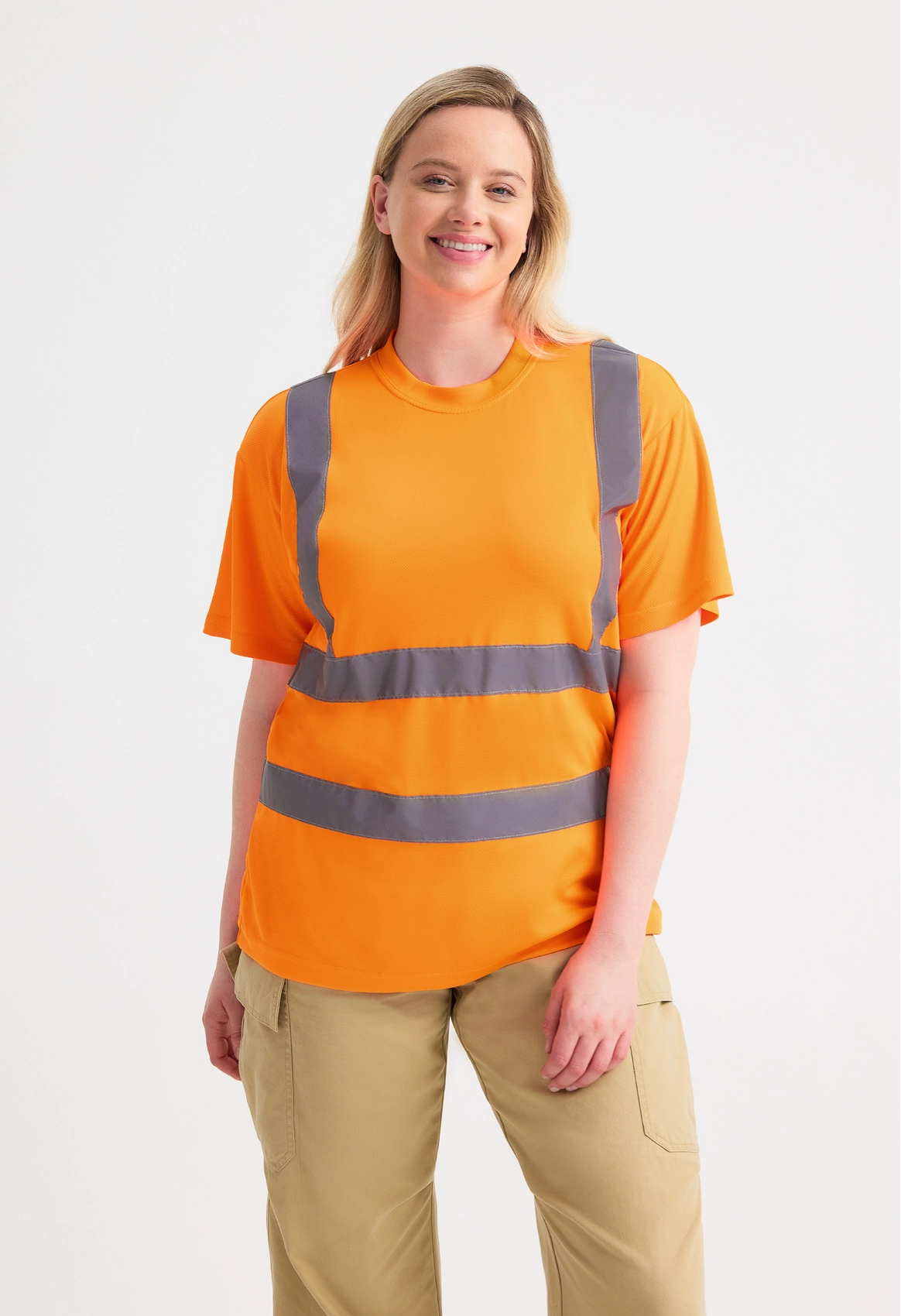 Hi Vis Short Sleeve T-Shirt - Orange