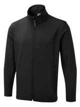 The UX Printable Soft Shell Jacket - Black