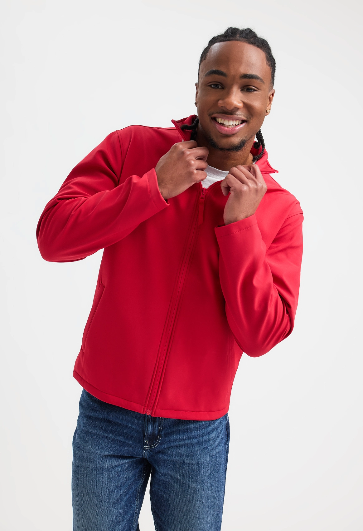The UX Printable Soft Shell Jacket - Bottle Green