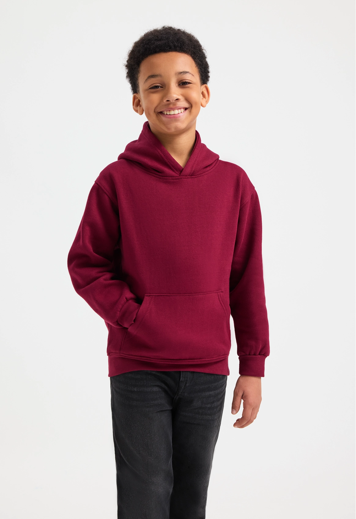 The UX Children’s Hooded Sweatshirt - Bottle Green