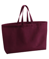 Oversized canvas tote bag