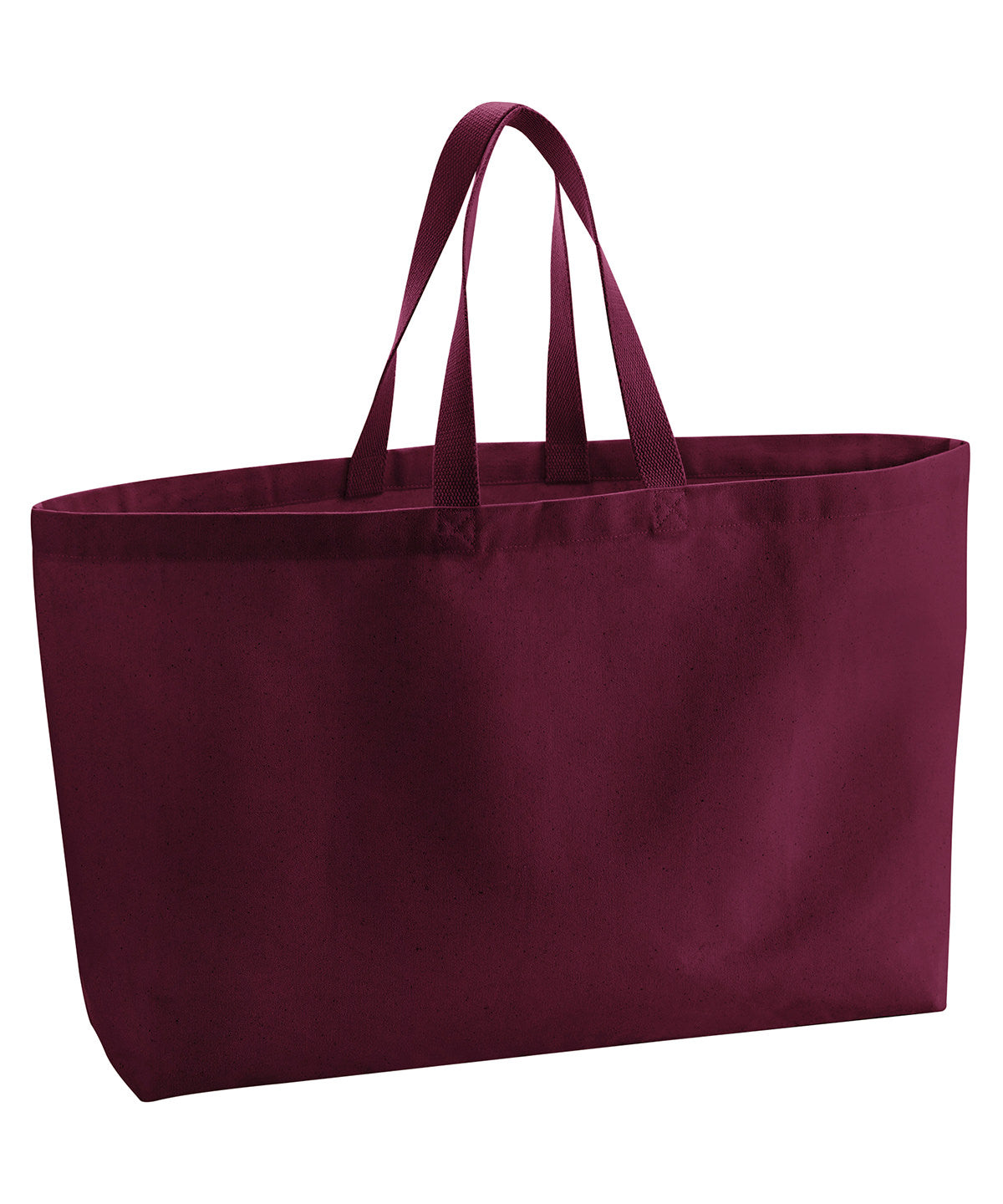 Oversized canvas tote bag