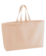 Oversized canvas tote bag
