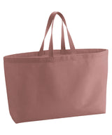 Oversized canvas tote bag