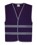 Hi-vis reflective border kids waistcoat (HVW102CH)