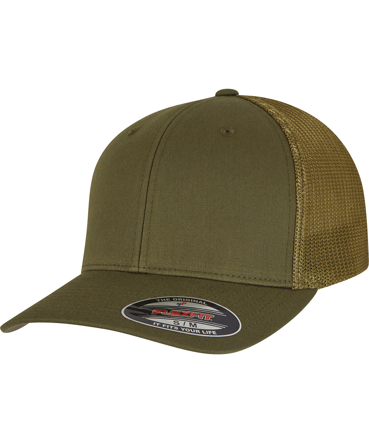 Flexfit mesh trucker