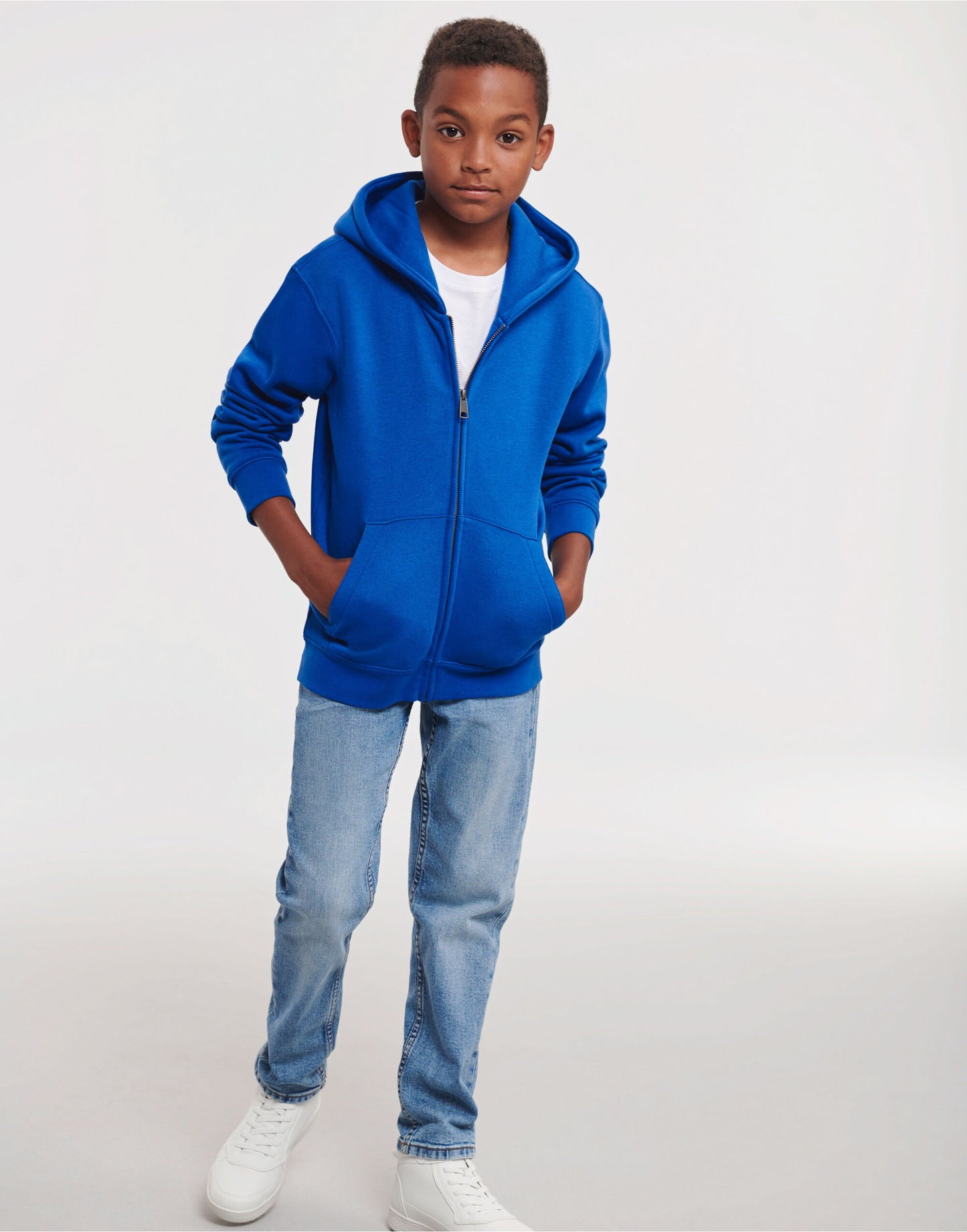 Kids Authentic Zip Hood Sweat