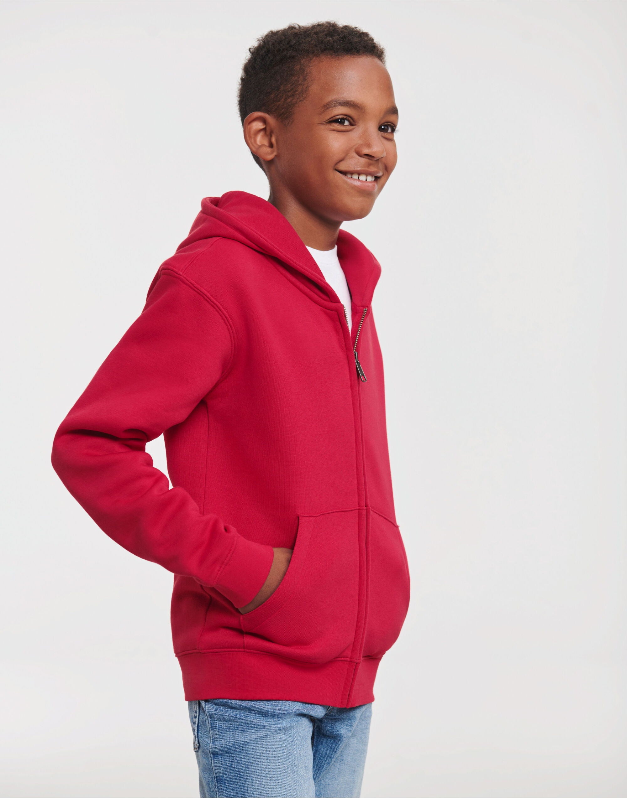 Kids Authentic Zip Hood Sweat