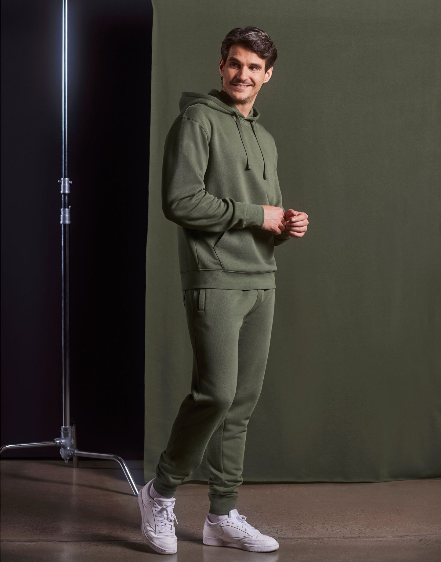 Men's Authentic Hooded Sweat