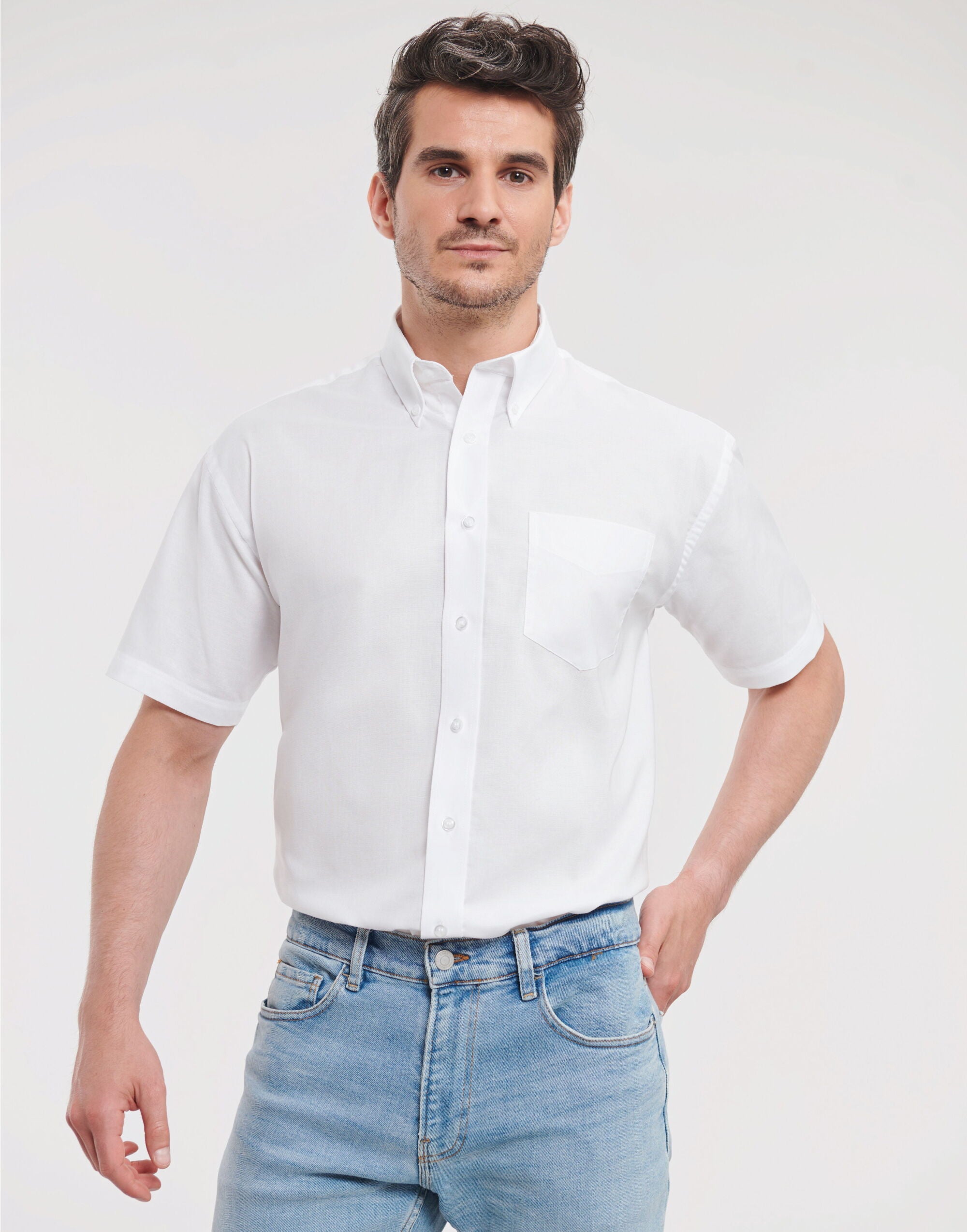 Men's Short Sleeve Classic Oxford Shirt