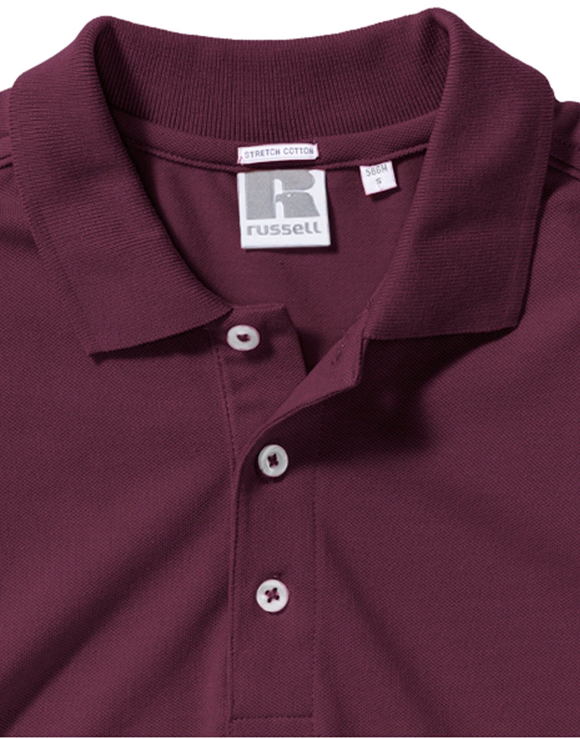 Men's Fitted Stretch Polo