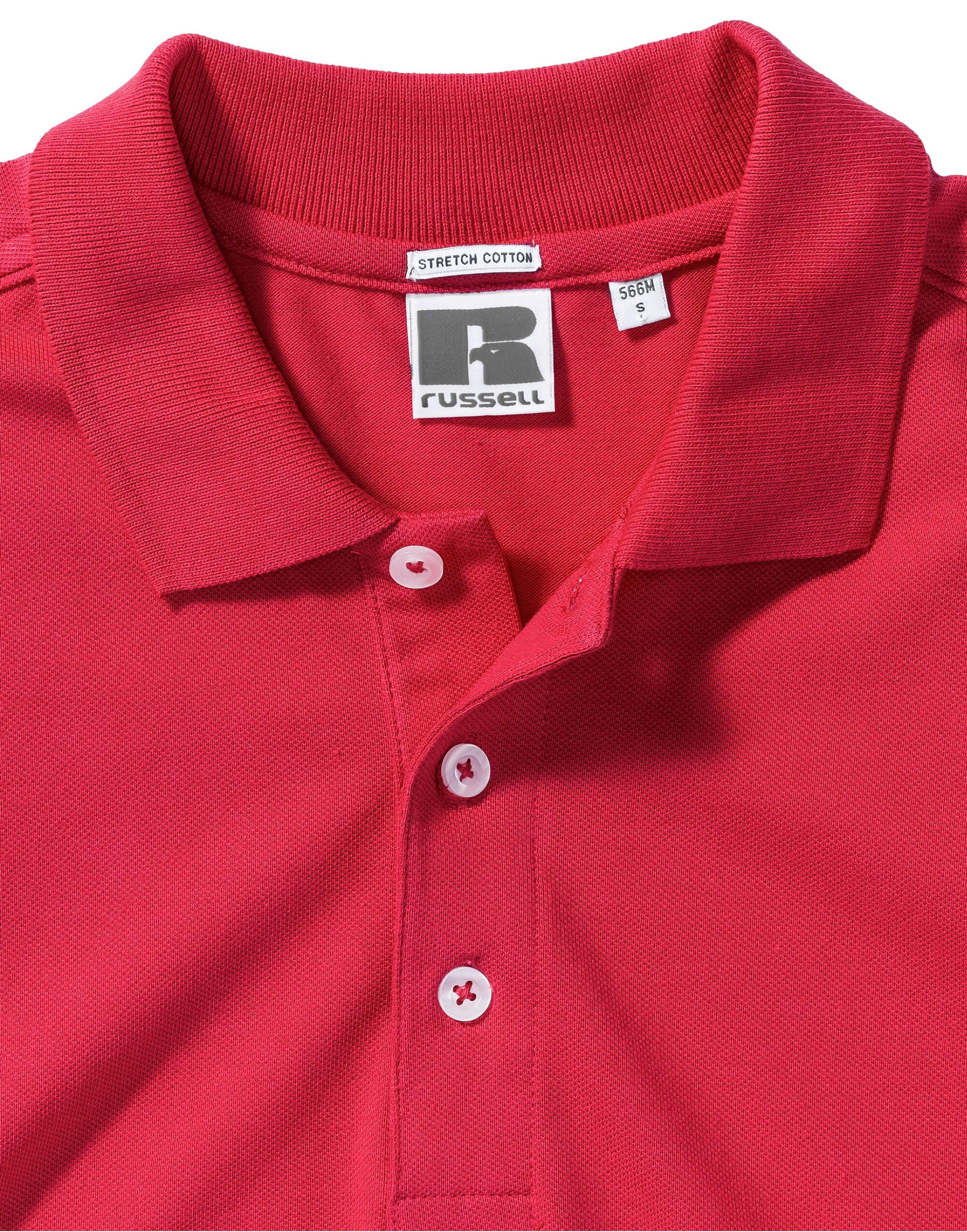 Men's Fitted Stretch Polo