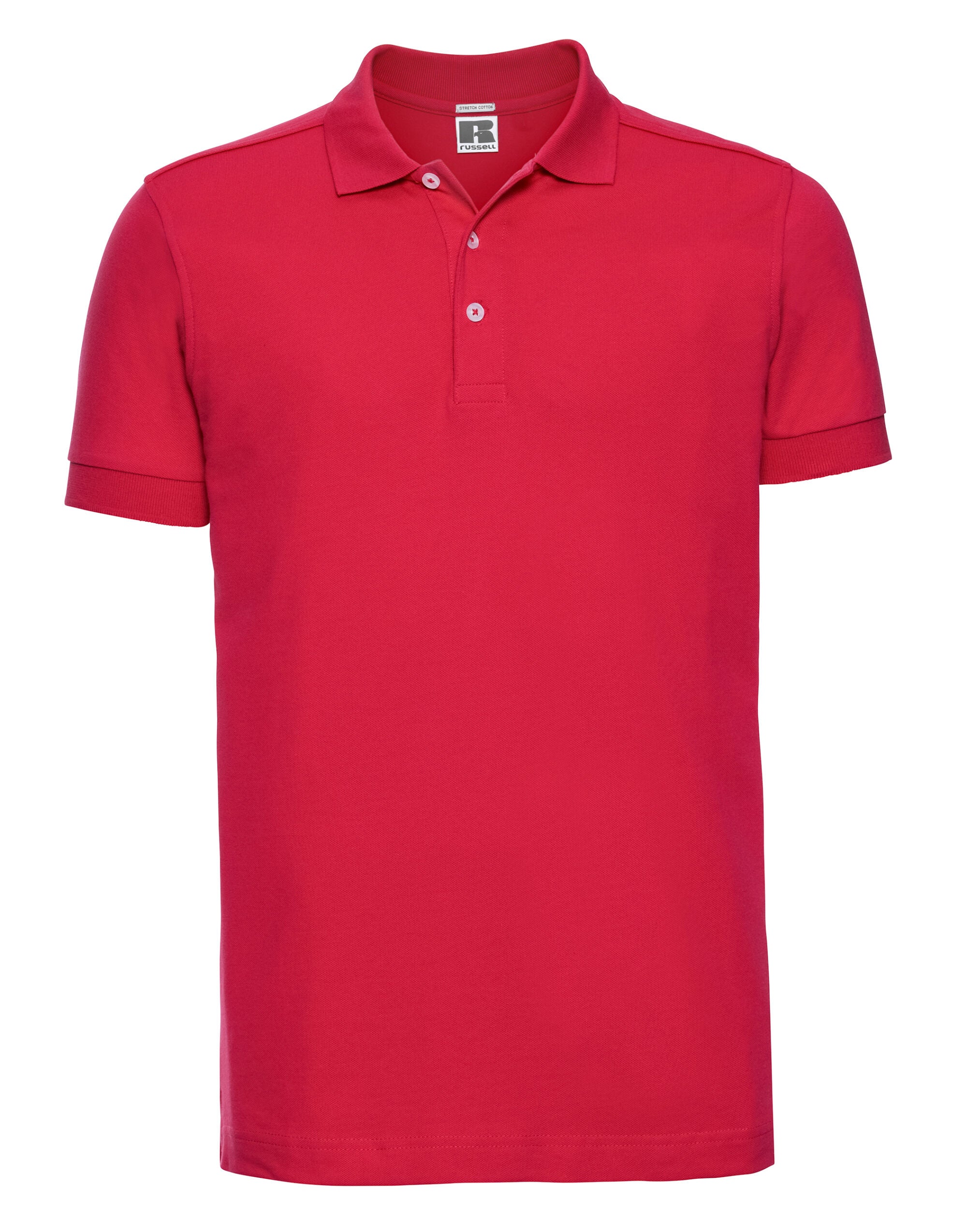Men's Fitted Stretch Polo