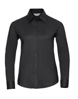 Ladies' Long Sleeve Tailored Oxford Shirt