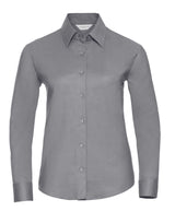 Ladies' Long Sleeve Tailored Oxford Shirt