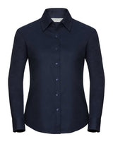 Ladies' Long Sleeve Tailored Oxford Shirt