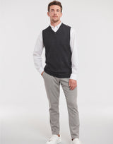 V-Neck Sleeveless Knitted Pullover