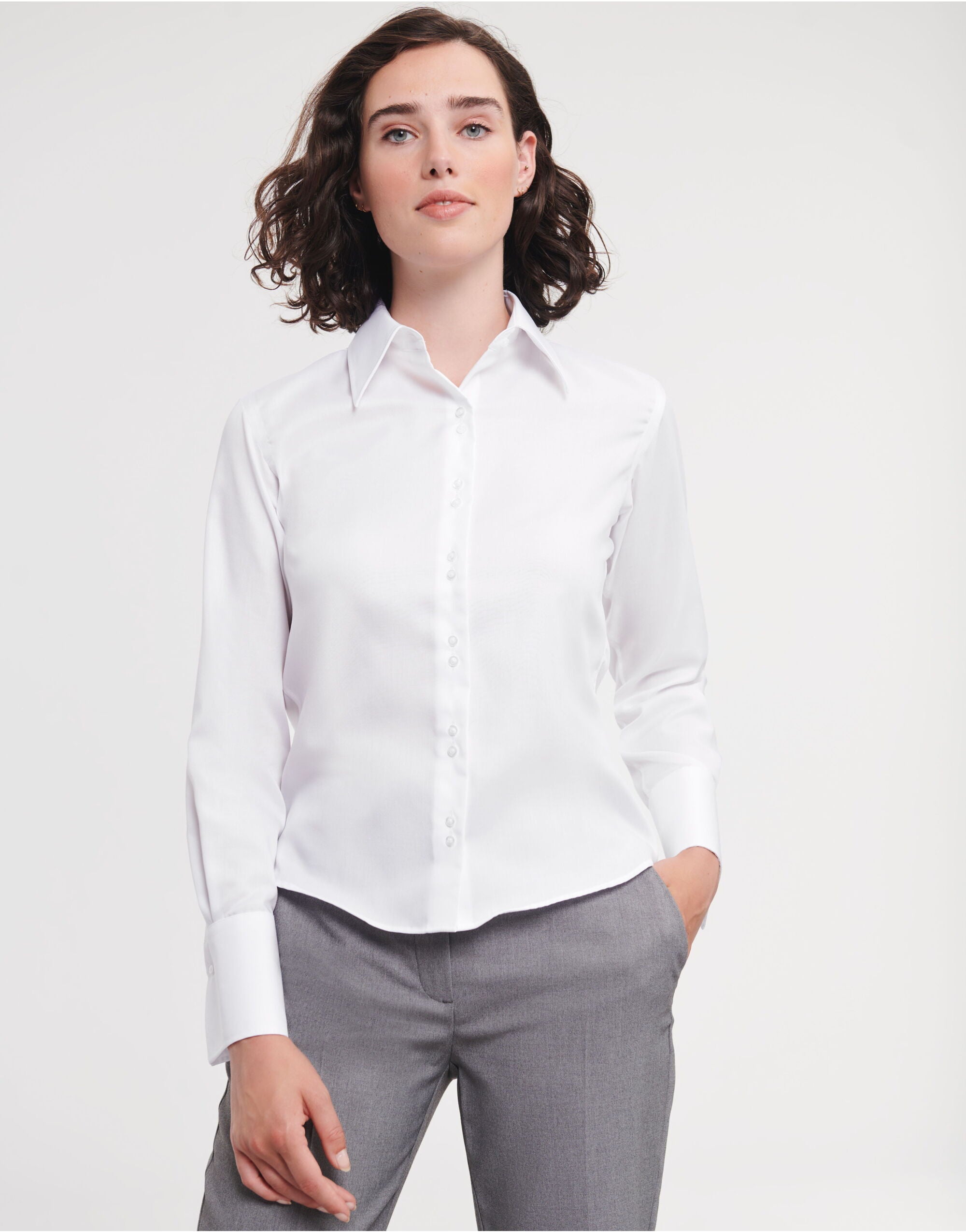 Ladies' Long Sleeve Ultimate Non-Iron Shirt