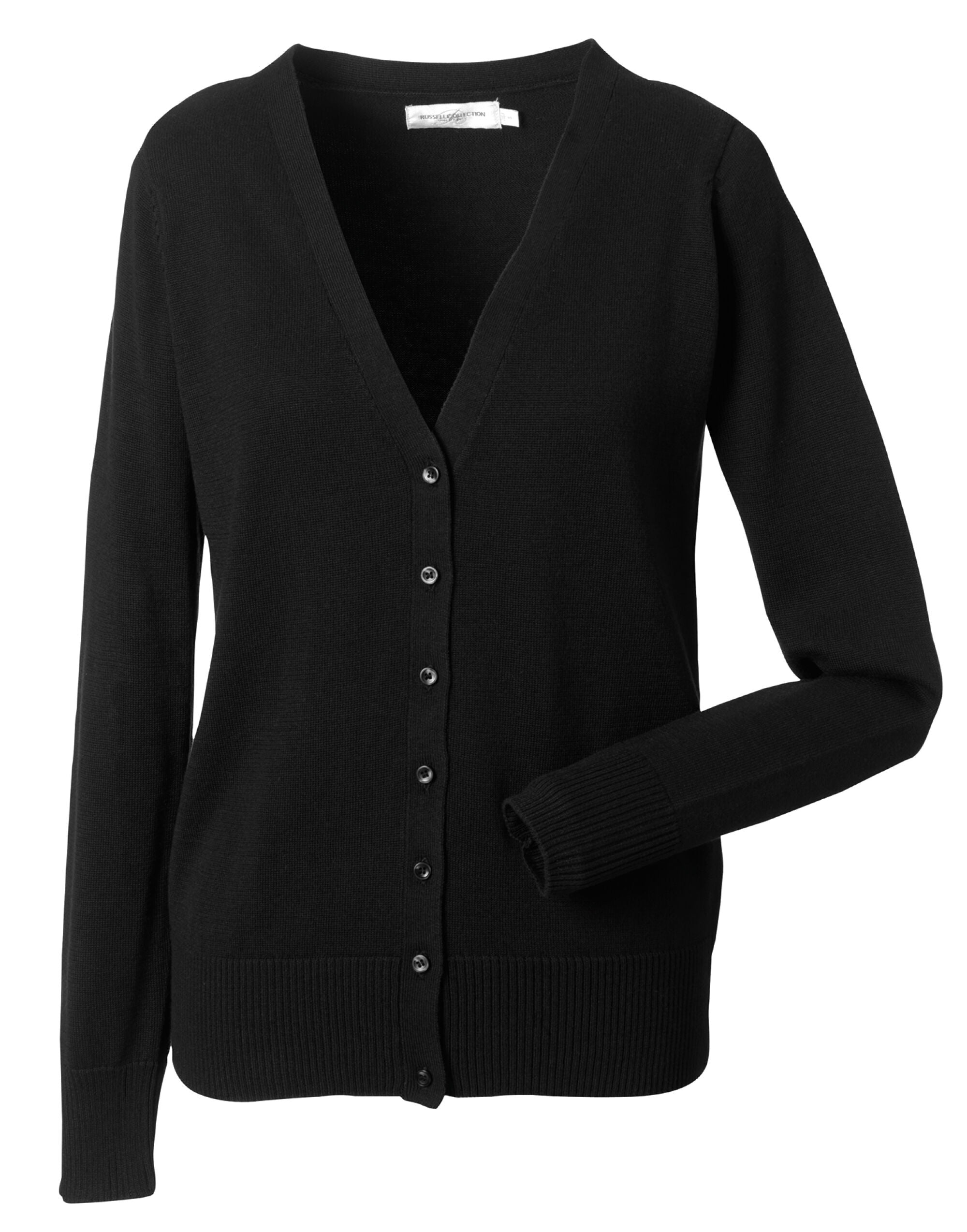 Ladies'  V-Neck Knitted Cardigan