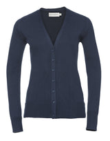 Ladies'  V-Neck Knitted Cardigan