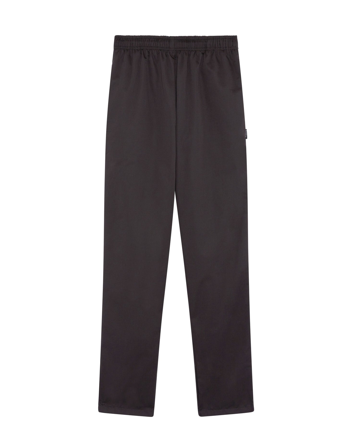 Unisex Elasticated Black Trouser