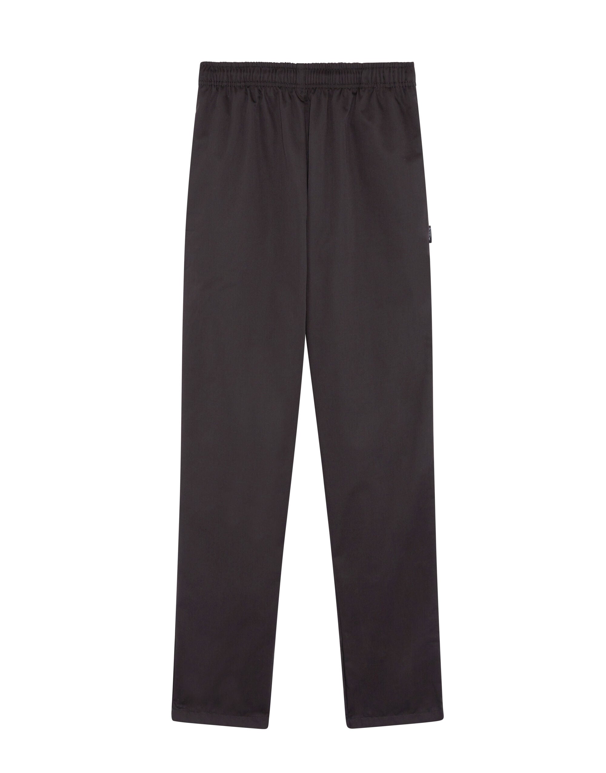 Unisex Elasticated Black Trouser