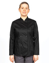 Ladies' Long Sleeve Fitted Chef's Jacket