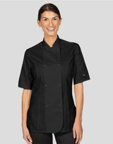 Ladies' Short Sleeve Fitted Chef's Jacket