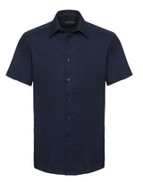 Men's Short Sleeve Tailored Oxford Shirt