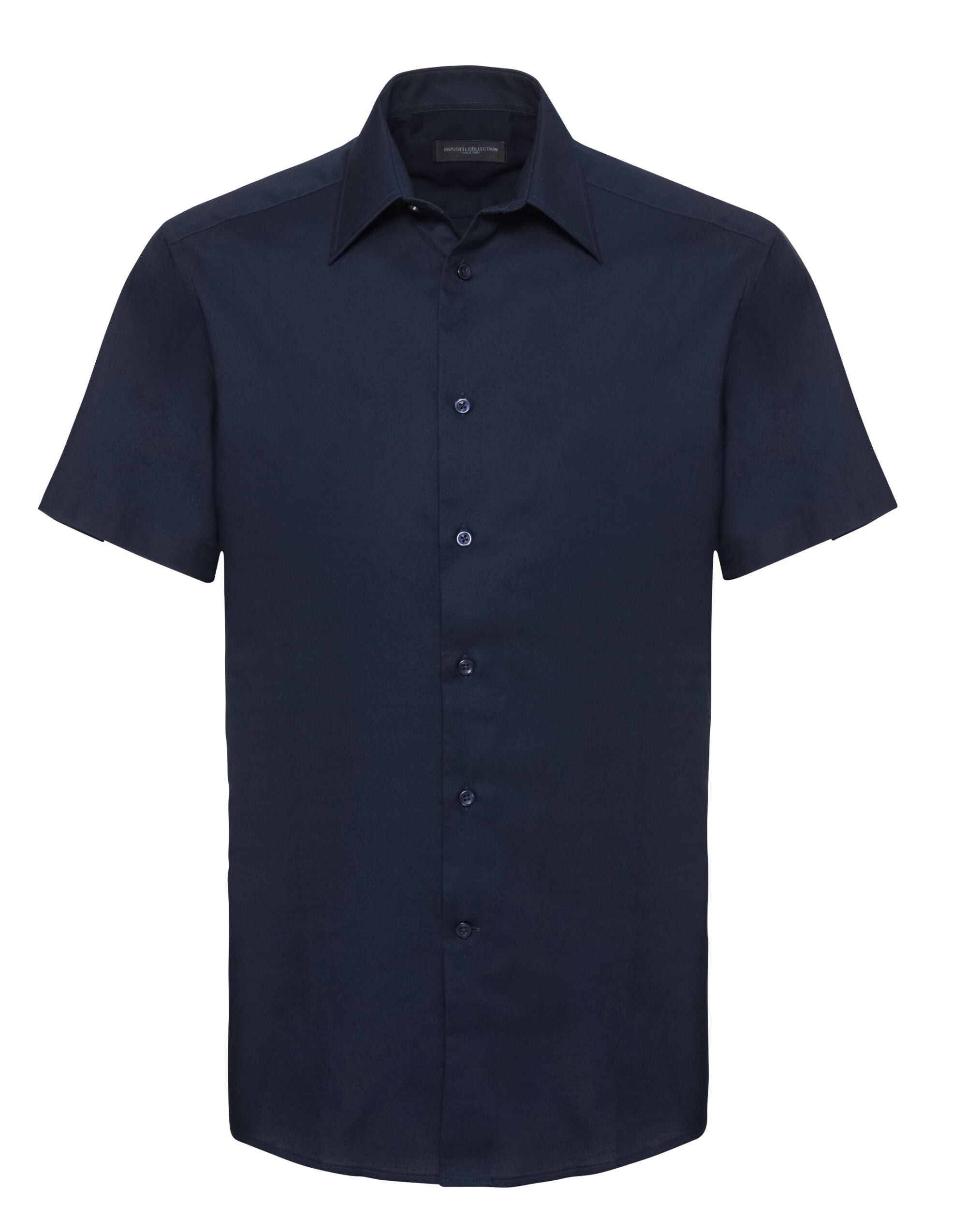 Men's Short Sleeve Tailored Oxford Shirt