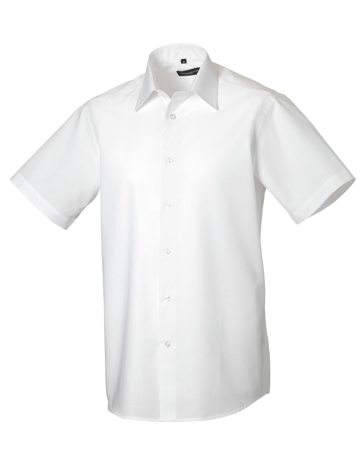Men's Short Sleeve Tailored Oxford Shirt