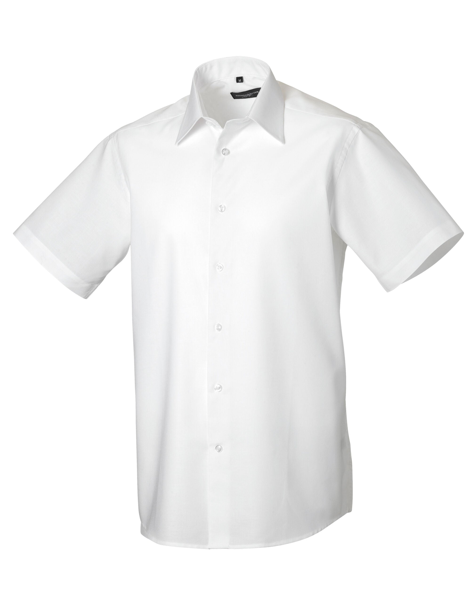 Men's Short Sleeve Tailored Oxford Shirt